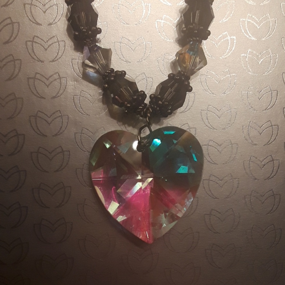 Swarovski Heart Crystal Necklace